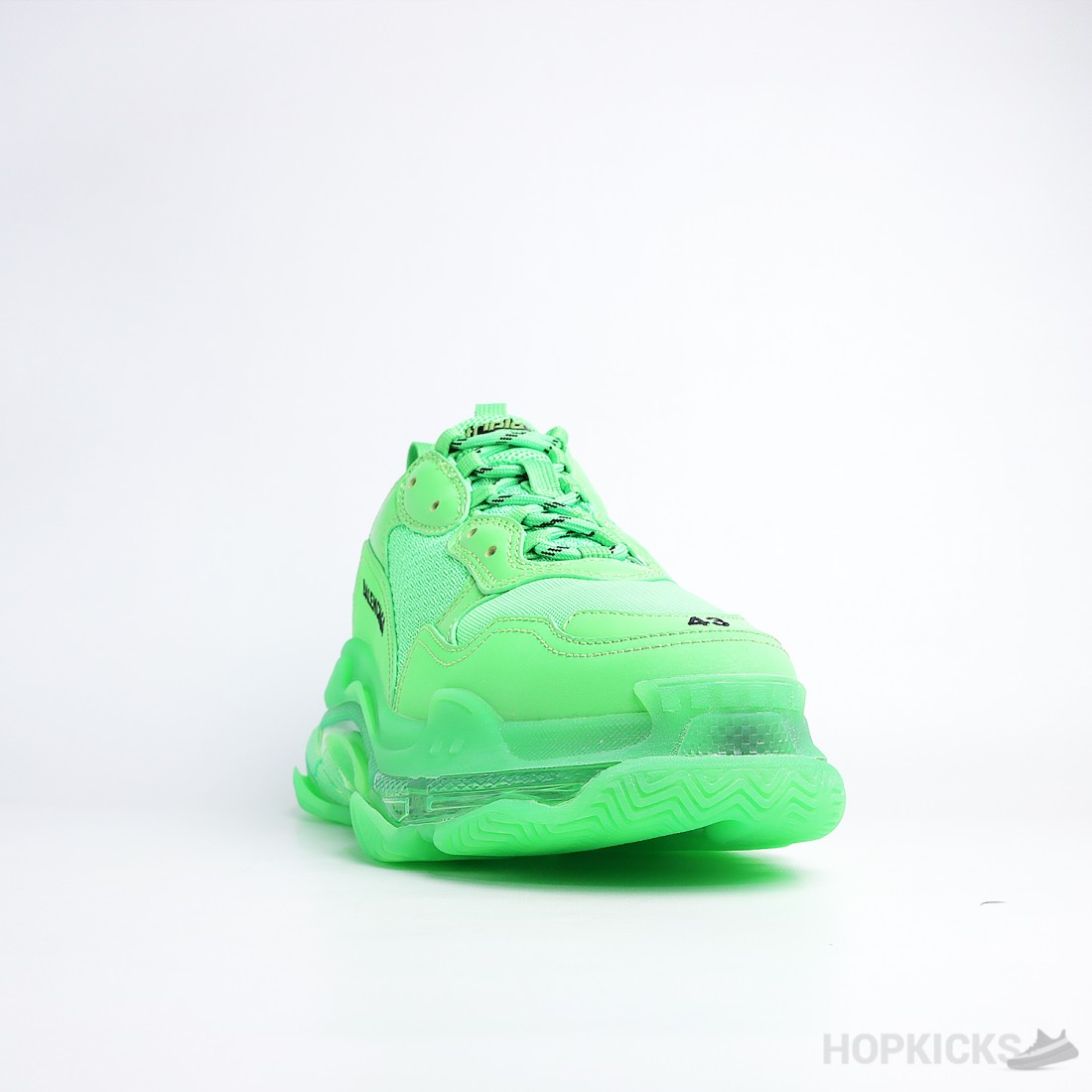Bale ciaga Triple S Neon Green Clear Sole